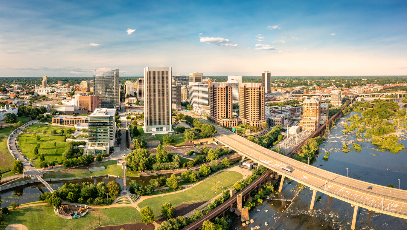 Panoramic Image of Richmond, VA